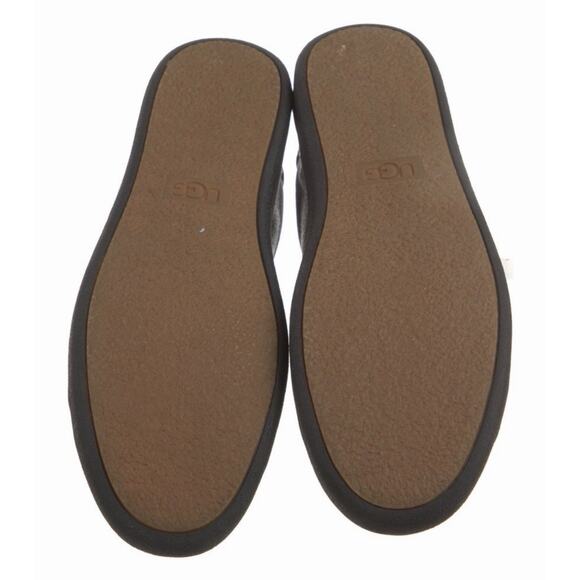 Ugg Australia Milo Glitter Pink Gunmetal Lace Up Sneakers Tennis Shoes 10.5 - Picture 5 of 5